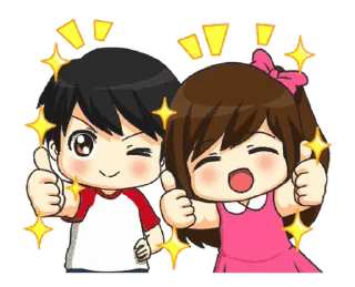 Sticker from Lovely Couple @Stickersey