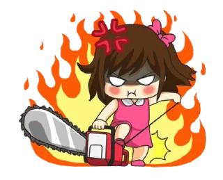 😡 emoji Lovely Couple @Stickersey Telegram sticker 11 of 24