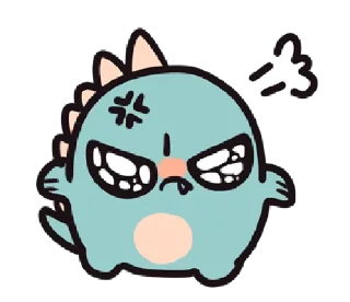 💚 emoji Cozy The Dino Telegram sticker 17 of 25