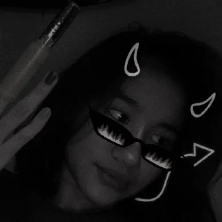 💣 emoji dark girl by @nonchr Telegram sticker 13 of 30