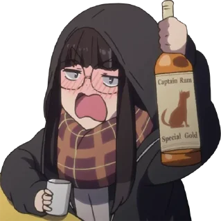 🍺 emoji 3's animemes Telegram sticker 5 of 45
