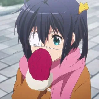 🐰 emoji Rikka Takanashi [ by: @Starshinehelp ] Telegram sticker 12 of 36