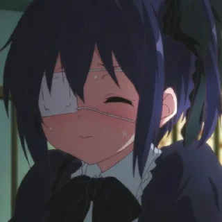 🐰 emoji Rikka Takanashi [ by: @Starshinehelp ] Telegram sticker 20 of 36