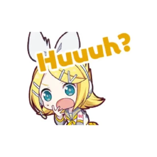 Sticker from Kagamine Rin Stamps! @ProjectSekaiSticker - @iintoTheNight