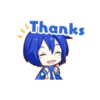 💙 emoji KAITO Stamps! @ProjectSekaiSticker - @iintoTheNight Telegram sticker 6 of 12