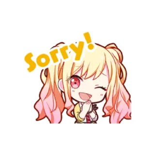 💛 emoji Saki Tenma Stamps! @ProjectSekaiSticker - @iintoTheNight Telegram sticker 8 of 12