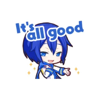 💙 emoji KAITO Stamps! @ProjectSekaiSticker - @iintoTheNight Telegram sticker 11 of 12