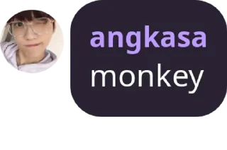 🐵 emoji punya angkasa Telegram sticker 20 of 55