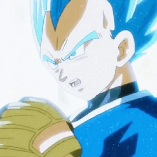🐐 emoji Vegeta @AnimeStickers999 Telegram sticker 6 of 26