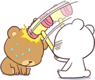 😤 emoji @Opstickerpacks 💖Milk & mocha 🌟🌸 Telegram sticker 13 of 35