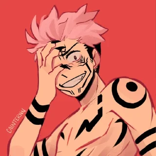 👽 emoji Sukuna Telegram sticker 14 of 22