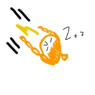 😅 emoji 桔子娘 Telegram sticker 17 of 17