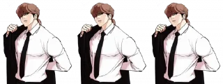 🥋 emoji @ LOOKISM ✰ ✰ ✰    @NatalieOdelia Telegram sticker 16 of 25