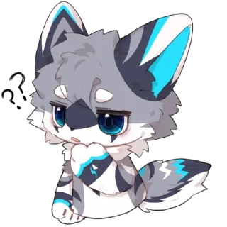 ❓ emoji 凌霜｜𝐿𝓎𝓃𝓃𝒶 𝒮. 𝐹𝓇𝑜𝓈𝓉［@LingShuang］ Telegram sticker 19 of 47