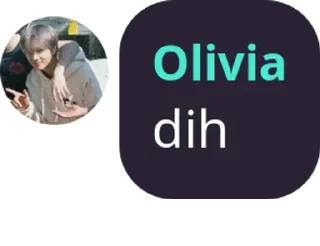 Sticker from olip imut