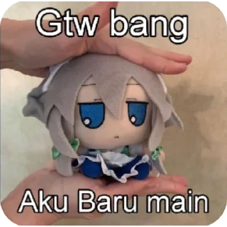 👍 emoji Gabut wak • @sticbot Telegram sticker 20 of 35