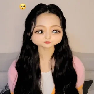 🥺 emoji wonyoung :: @stikerkece Telegram sticker 18 of 25