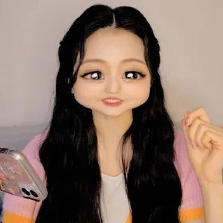 🥺 emoji wonyoung :: @stikerkece Telegram sticker 16 of 25