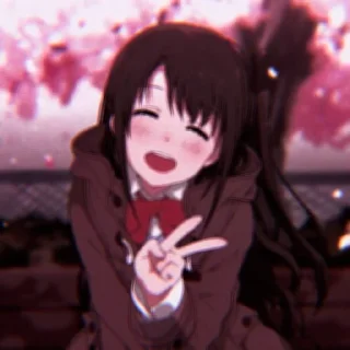 🍒 emoji CUTE ANIME @GOTHICQUCCN Telegram sticker 6 of 27