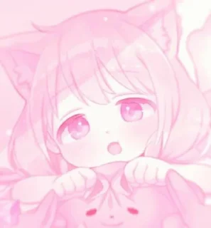 🐰 emoji cute anime Telegram sticker 10 of 38