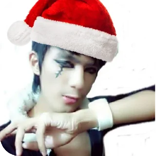 ✋ emoji kuro christmas edition stickers. Telegram sticker 5 of 41