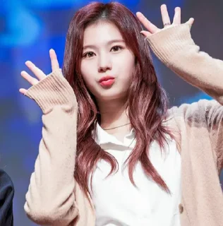 🍣 emoji ೃ⁀➷SANA TWICE @kzmvl Telegram sticker 5 of 55