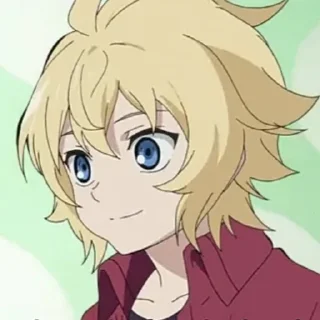 🍥 emoji mikaela hyakuya @httpseongmin Telegram sticker 11 of 35