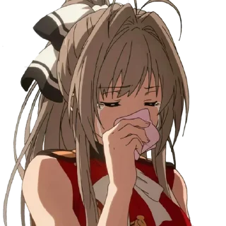 😣 emoji Isuzu Sento ➜ @animee_stickers Telegram sticker 9 of 29