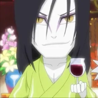 🖤 emoji Orochimaru @stickers_clan Telegram sticker 23 of 39