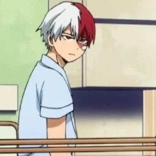 ❄️ emoji Todoroki Shoto Telegram sticker 16 of 120