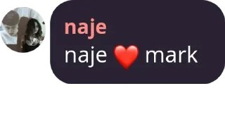 Sticker from naje