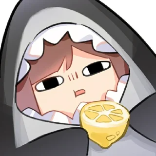 😕 emoji 七海Nana7mi Telegram sticker 8 of 16