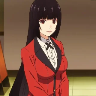 🖤 emoji Yumeko Jabami @AnimStick Telegram sticker 20 of 45