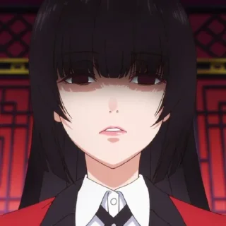 🖤 emoji Yumeko Jabami @AnimStick Telegram sticker 8 of 45