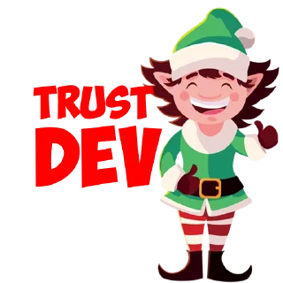 Sticker from Santa Devil