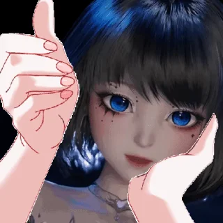 🤏 emoji 莉卡酱在地狱甄选 @xingtongofficial Telegram sticker 17 of 60