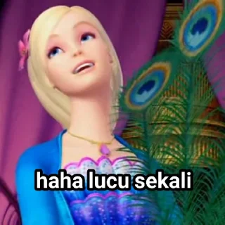 🧚‍♀ emoji barbie marah. @raisaanjay Telegram sticker 7 of 30