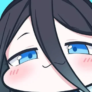 😏 emoji Arona's Hideout Live Reaction Telegram sticker 24 of 120