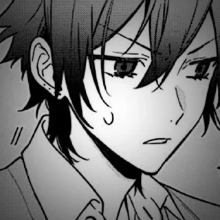 🖇 emoji Miyamura % @cznamorol @xyaanfei Telegram sticker 3 of 30