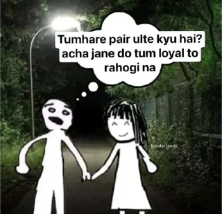 💔 emoji JUST ARPIT THINKS :- @RIYANHPARAG Telegram sticker 2 of 81