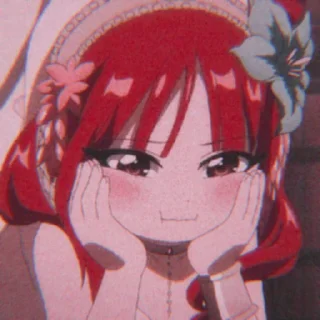 🍒 emoji CUTE ANIME @GOTHICQUCCN Telegram sticker 12 of 27