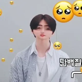🐮 emoji Sunghoon (성훈) ENHYPEN@aestheticstikerpack Telegram sticker 9 of 40