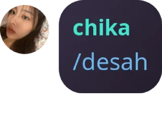 💋 emoji chika gajelas Telegram sticker 20 of 30