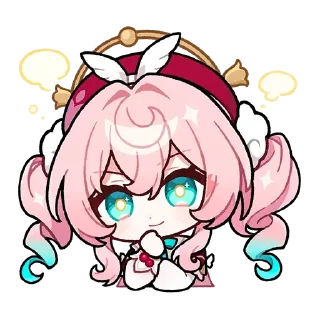 🤔 emoji Галерея Пом-Пом: Часть IV｜@honkaistarrailofficial Telegram sticker 9 of 112