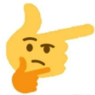 🤔 emoji fish Telegram sticker 19 of 61