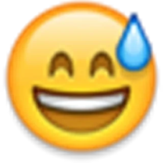 😅 emoji fish Telegram sticker 10 of 61