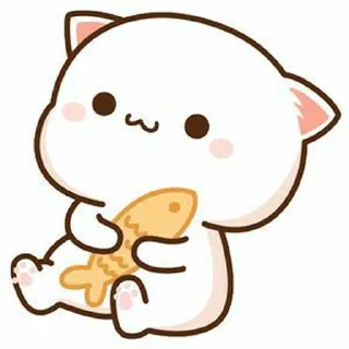 🍓 emoji 、cute mochi cat @JENNIEUKKIM Telegram sticker 17 of 71
