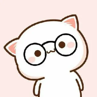 🍓 emoji 、cute mochi cat @JENNIEUKKIM Telegram sticker 8 of 71