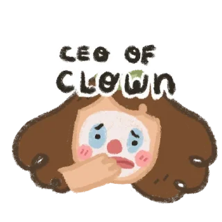 🤡 emoji bonk by rissaartt Telegram sticker 9 of 99