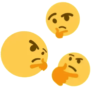 🤔 emoji JackPack by @bruh_its_your_brother Vol.2 Telegram sticker 15 of 90